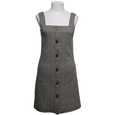 Jurk (Beige, Zwart, Wit) van Mango Katoen, Elastaan, Polyester