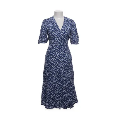 Omlottklänning (Blå, Vit) från MbyM Viskos