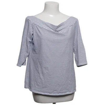 Lange mouwen shirt (Wit, Zwart) van Takko Fashion Katoen, Elastaan