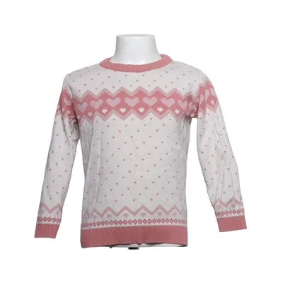 Pull-over (Rose, Blanc) de Alana Coton