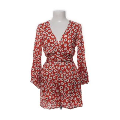 Jumpsuit (Red, White) from Zara