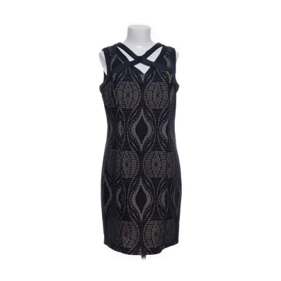 Cocktail dress (Blue, Beige) from Enfocus Studio Elastane, Polyester