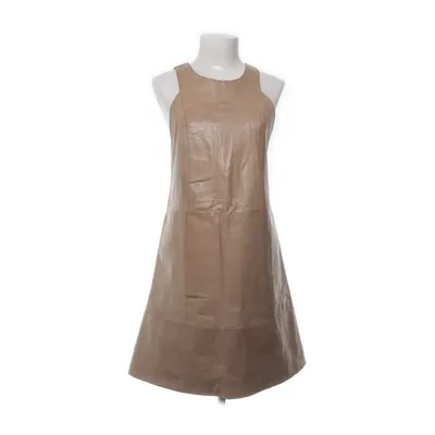 Leather dress (Beige) from Liviana Conti Leather, Acetate, Viscose