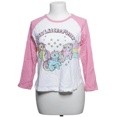 Long sleeve T-shirt (White, Pink, Multicolored) from ASOS Cotton