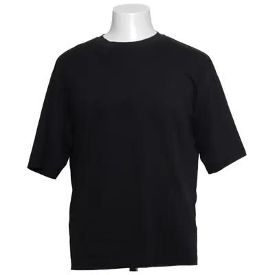 T-shirt (Zwart) van Uniqlo U Katoen, Elastaan, Polyester