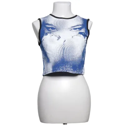 Crop top (Blå, Vit, Svart) från Jaded London Bomull, Elastan