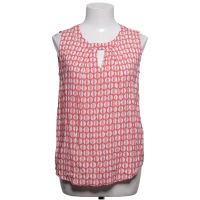 Top (Red, White) from Eterna Viscose