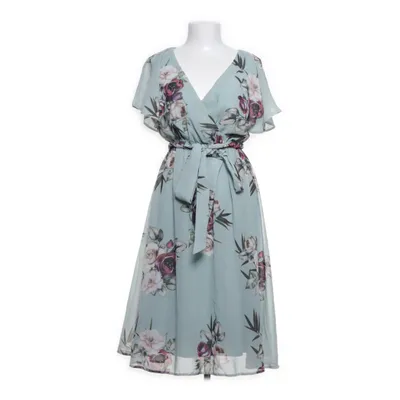 Omlottklänning (Grön, Flerfärgad) från Goddiva Polyester