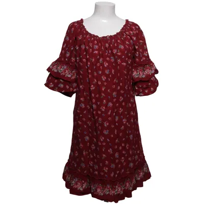 Dress (Red, Multicolored) from Max Studio Cotton