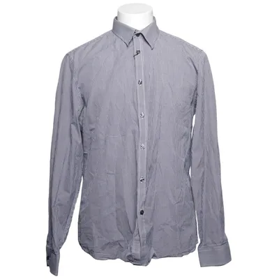 Skjorta (Grå, Vit) från Bläck Bomull