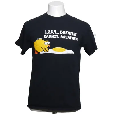 T-shirt (Svart) från Gildan Bomull