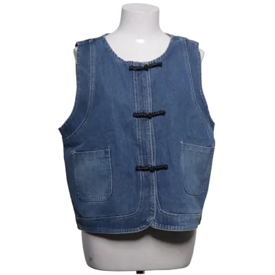 Gilet en jean (Bleu) de Fashion Polyester