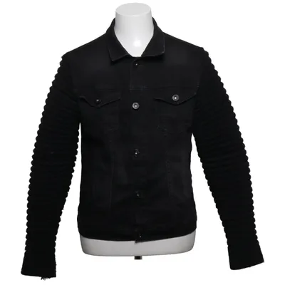 Veste en jean (Noir) de Leif Nelson Acrylique