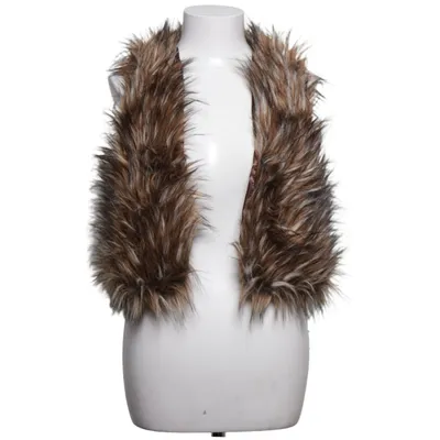 Gilet d'extérieur (Marron, Blanc) de Angelina Polyester