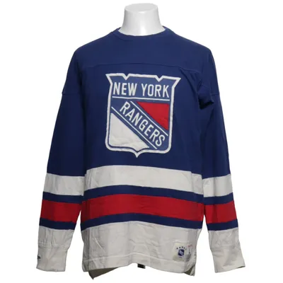 Eishockeyhemd (Blau, Weiß, Rot) von Mitchell & Ness Baumwolle