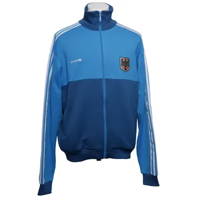 Sports jacket (Blue) from Adidas Originals Cotton, Polyester