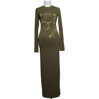 Robe longue (Womens Eternal Love Long Maxi Dress) de Ed Hardy Élasthane, Polyester
