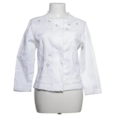 Jacket (White) from Liu Jo Jeans Cotton, Elastane
