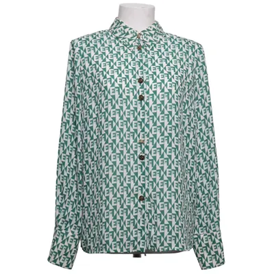 Shirt (Green, White) from Elisabetta Franchi Polyester