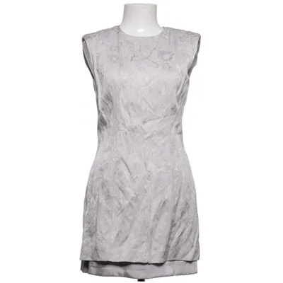 Jurk (Beige) van H&M Studio Acetaat, Katoen, Metallvezel, Polyester