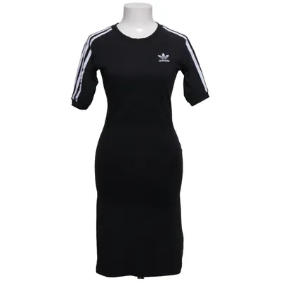 Kleid (Schwarz, Weiß) von Adidas Originals Baumwolle, Elasthan