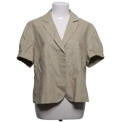 Blazer (Beige) from F&F Linen, Polyester, Viscose