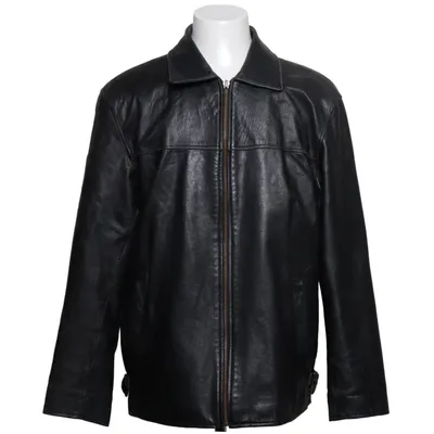 Läderjacka (Silver) från Petroff Polyester