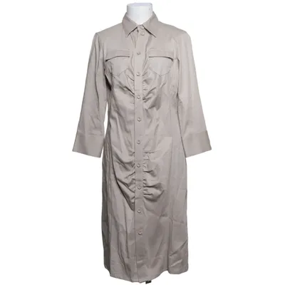 Robe chemise (Beige) de Diego Reiga Coton, Élasthane