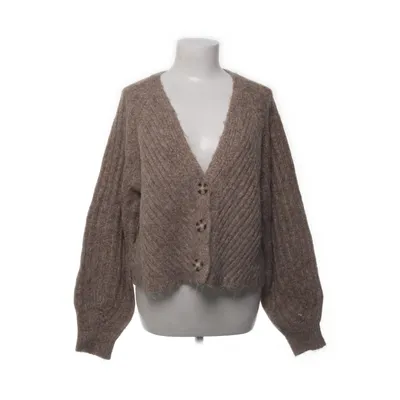 Cardigan (Beige) from Gina Collection Acrylic, Polyamide, Polyester, Wool