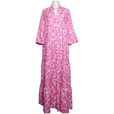 Maxi dress (Pink, White) from Emery Rose Elastane, Polyester
