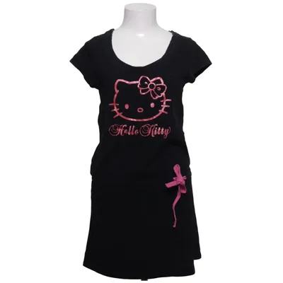 Kjole (Sort, Pink) fra H&M x Hello Kitty Bomuld, Elastan
