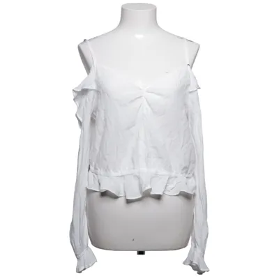 Top (Biały) z Divided by H&M Poliester, Wiskoza