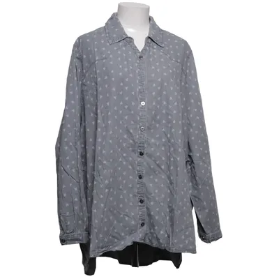 Shirt (Gray) from Ulla Popken Cotton