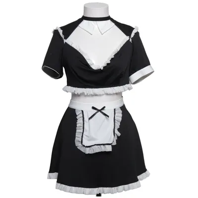 Udklædning (Sort, Hvid) Elastan, Polyester