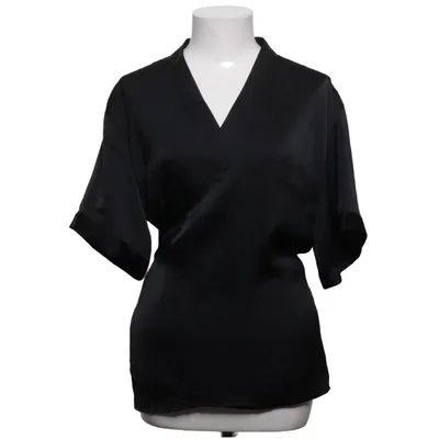 Wikkelblouse (Zwart) van Ichi