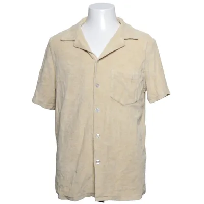 Short sleeve shirt (Beige) from Nikben Cotton, Polyester