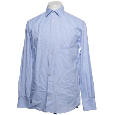 Overhemd (Blauw) van Artigiano Katoen
