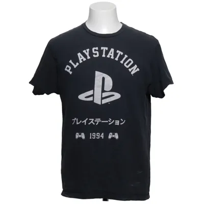 T-shirt (Zwart) van Playstation Katoen