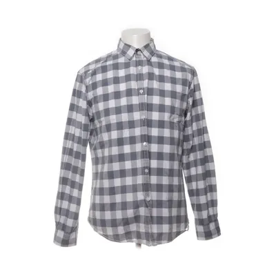 Buttondown-skjorta (Grå, Vit) från ESPRIT