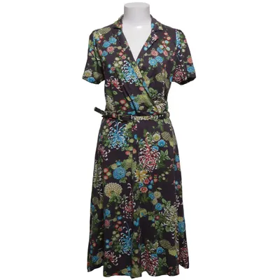 Kleid (Schwarz, Mehrfarbig) von King Louie Elasthan, Viskose