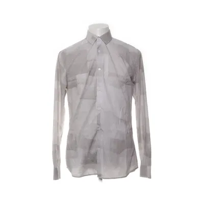 Shirt (Grijs) van Emilio Katoen, Elastaan