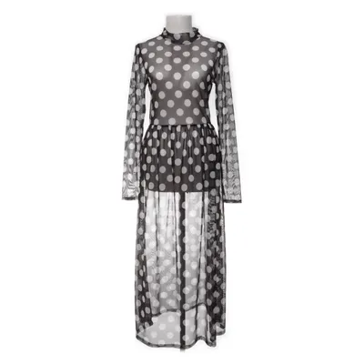 Jurk (Zwart, Wit) van NLY Trend Elastaan, Polyester