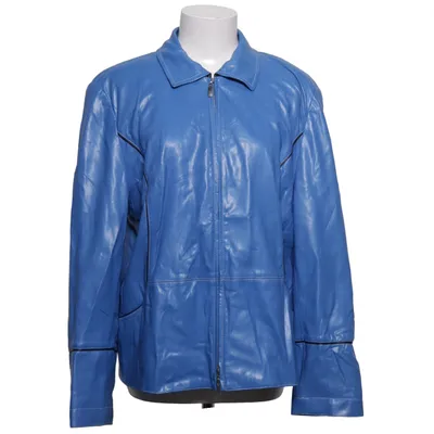 Jacket (Blue) from Hauber Polyamide, Polyurethane