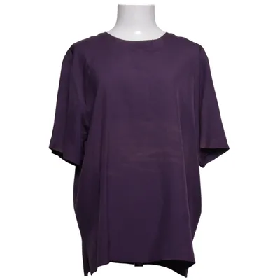 Bluse (Lila) von Saks Fifth Avenue Seide