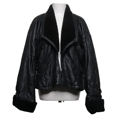 Shearling jacket (Black) Leather