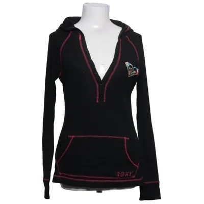 Sweat à capuche (Noir, Rose) de Roxy Coton