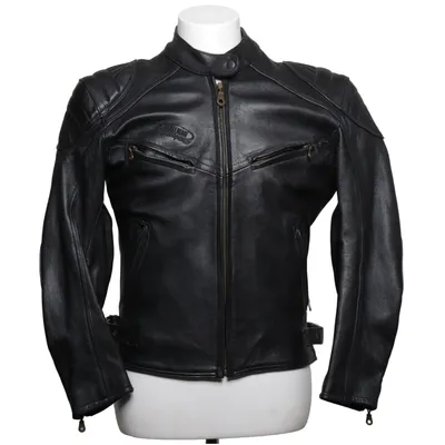 Motorcykeljacka (Svart) från Hallman Motorsports Skinn