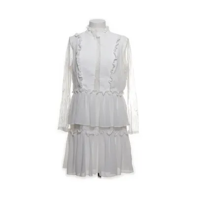 Kjole (Hvid) fra By Malina Collection Elastan, Polyester