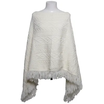 Poncho (White) from MOTF Acrylic, Polyamide, Wool