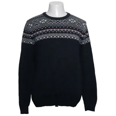 Sweater (Blue, White) from Selected Homme Cotton
